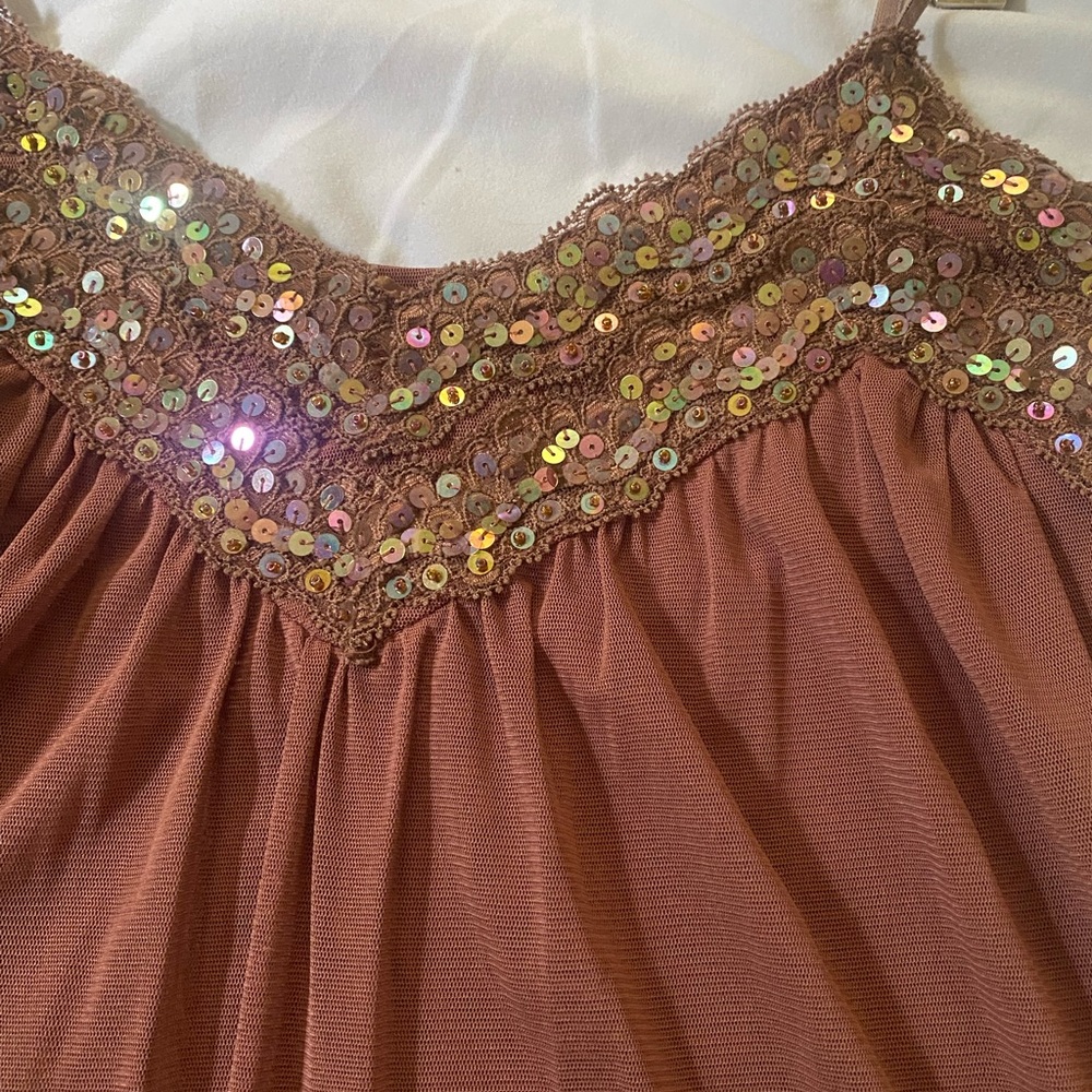 TWENTY ONE SEQUINED TOP